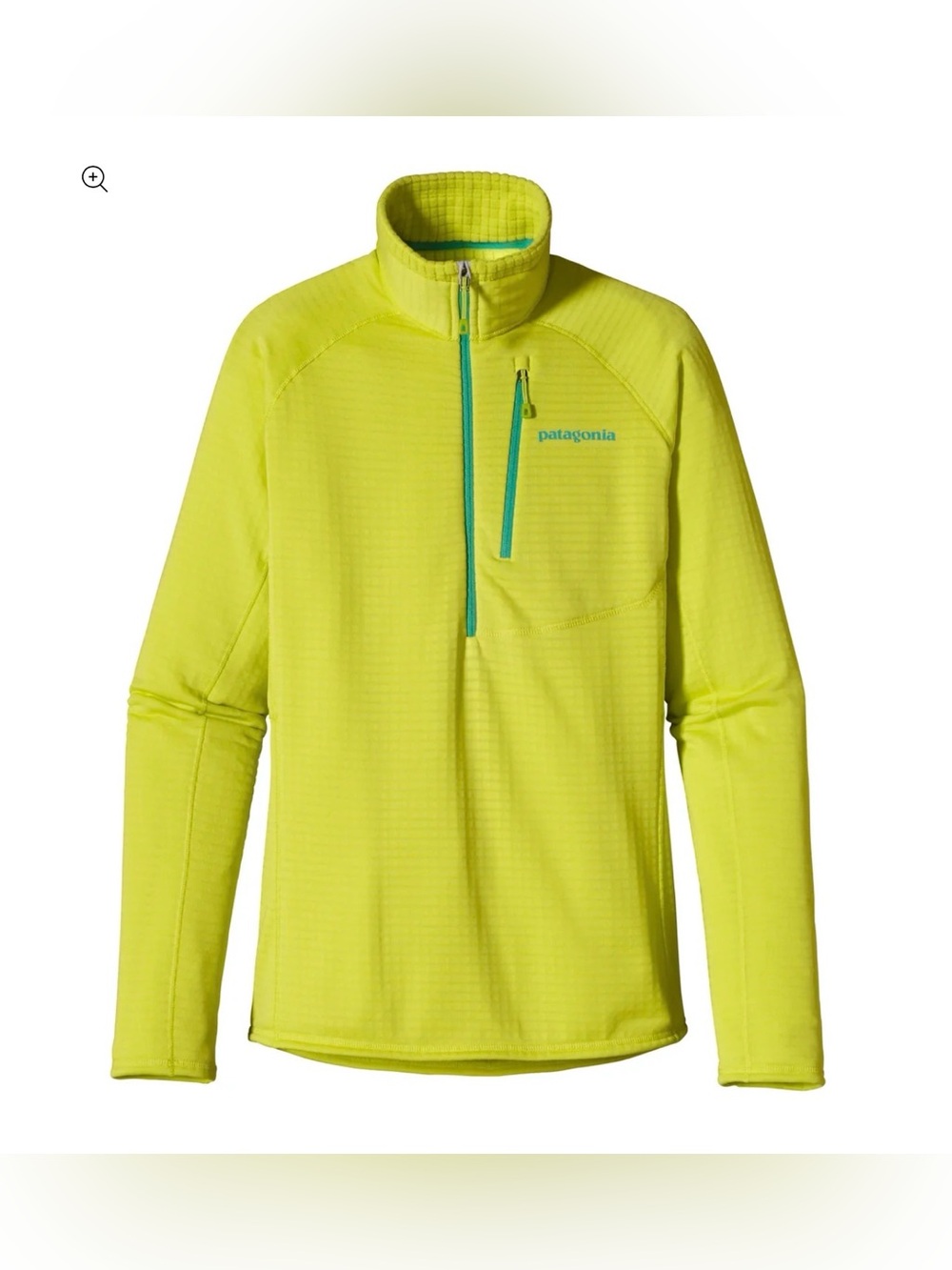 Patagonia R1 Pullover Grid Fleece Lined Polartec Men's L